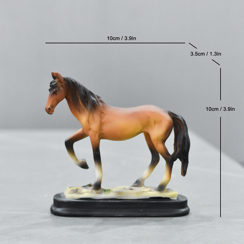 Decorative Equestrian Statue Homeandso
