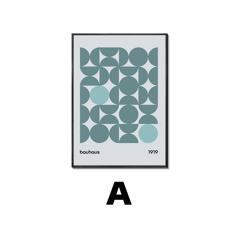 Bauhaus Geometric Wall Art Print Homeandso