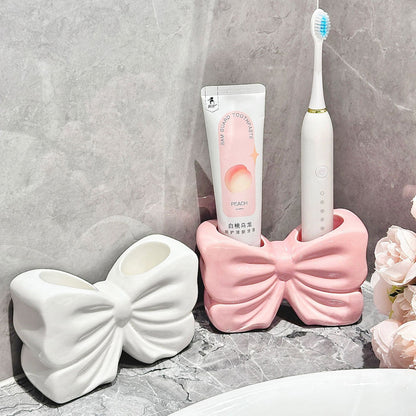 Decorative Bow-Shaped Phone Holder Homeandso