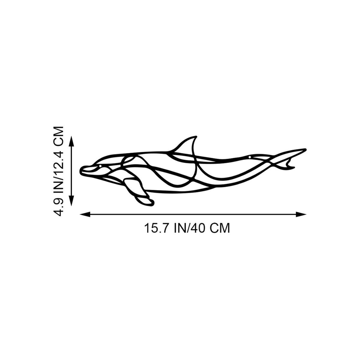 Dolphin Decorative Wall Art Homeandso