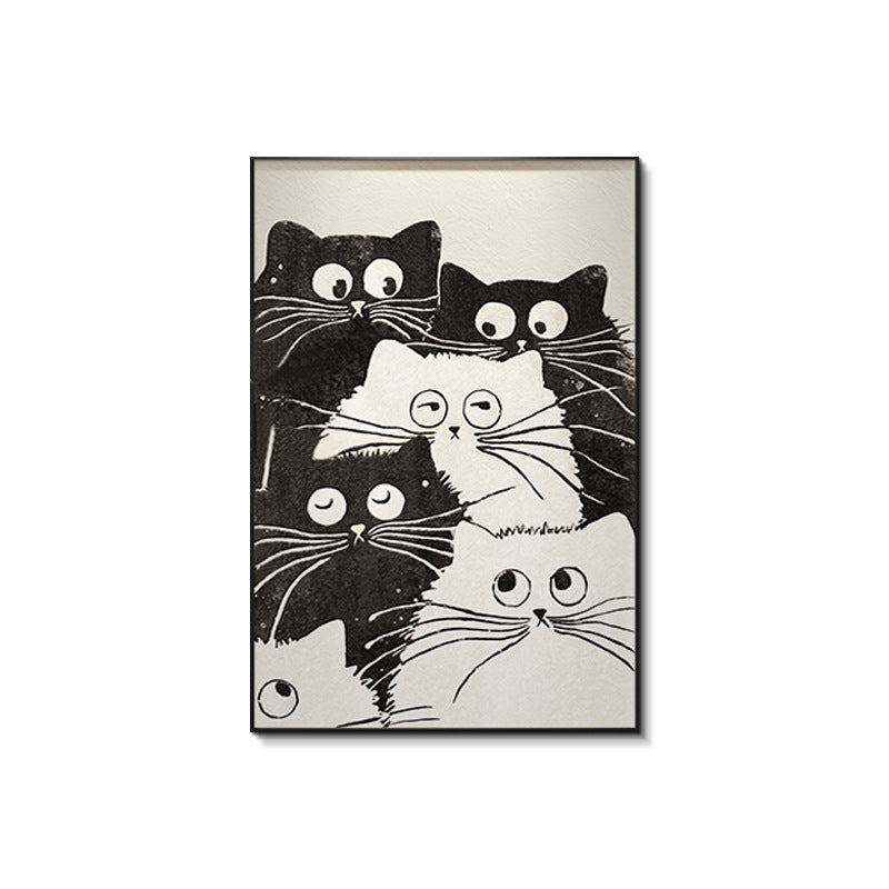 Cat-Themed Framed Wall Art Homeandso