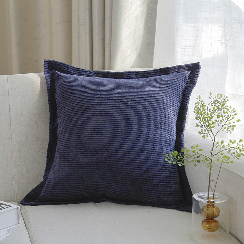 Textured Corduroy Throw Pillow