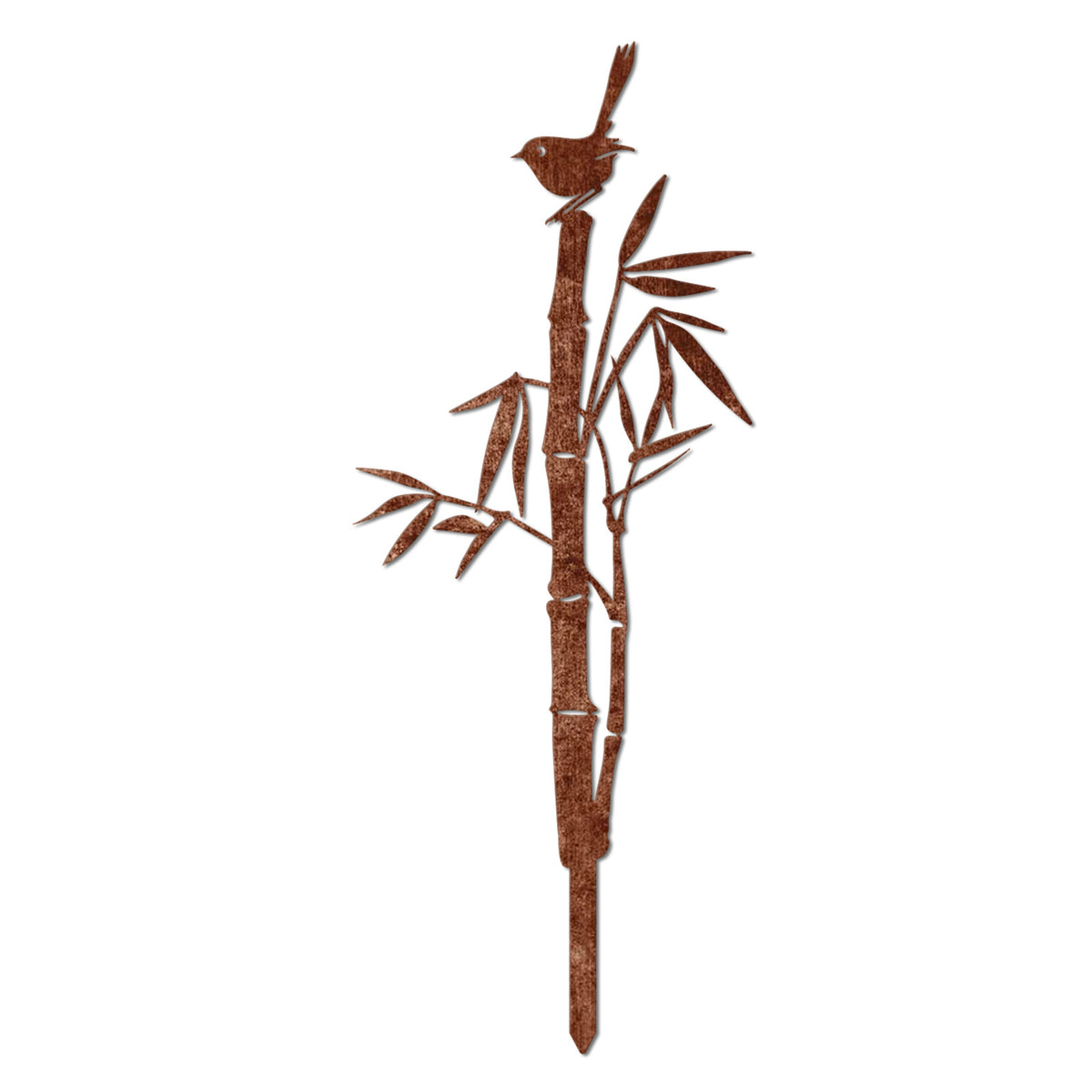 Decorative Bamboo-Themed Garden Stake Homeandso