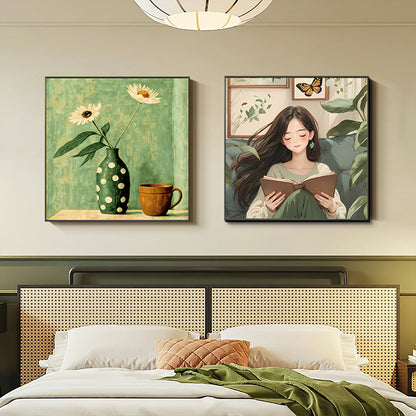 Decorative Floral Canvas Artwork Homeandso 1790073745