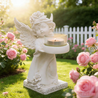 Angel Decorative Candle Holder Homeandso