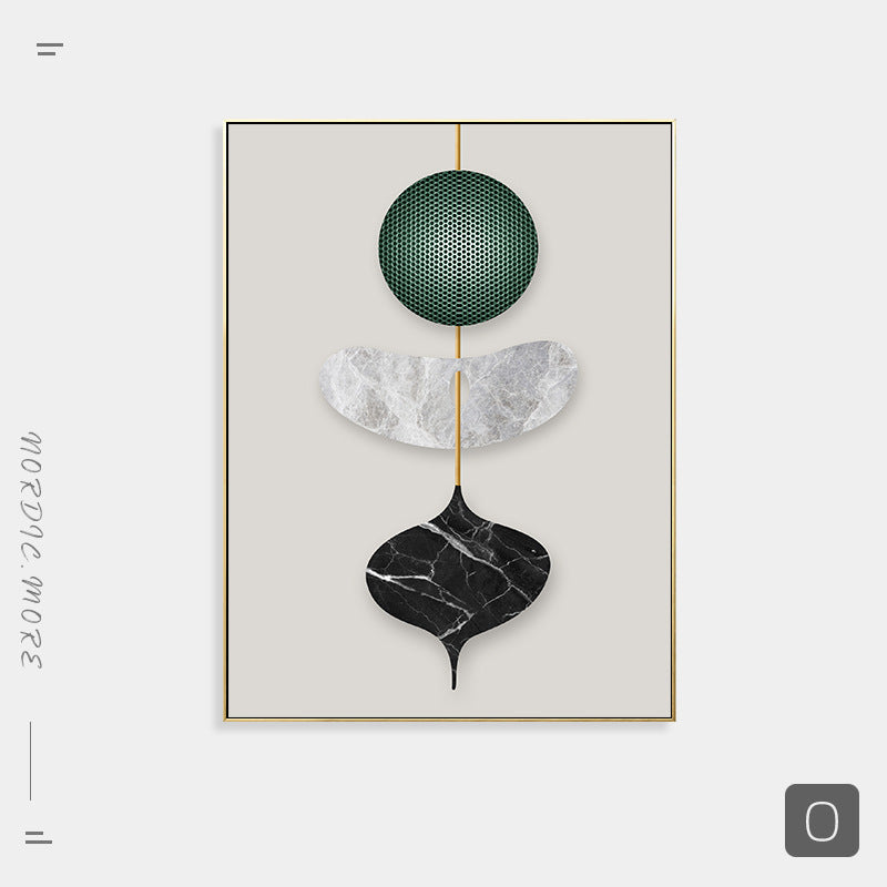 Elegant Abstract Floral Canvas Art Homeandso