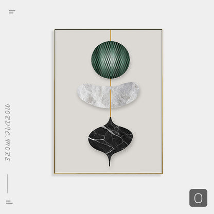 Elegant Abstract Floral Canvas Art Homeandso