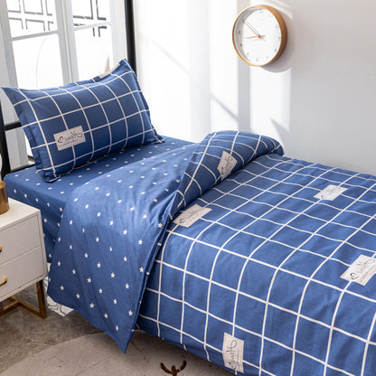 Modern Plaid Bedding Set Homeandso
