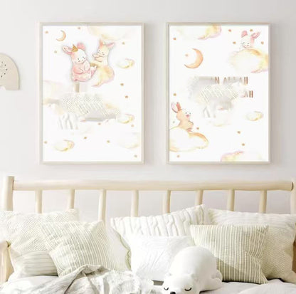 Fantasy-Themed Art Print Set Homeandso