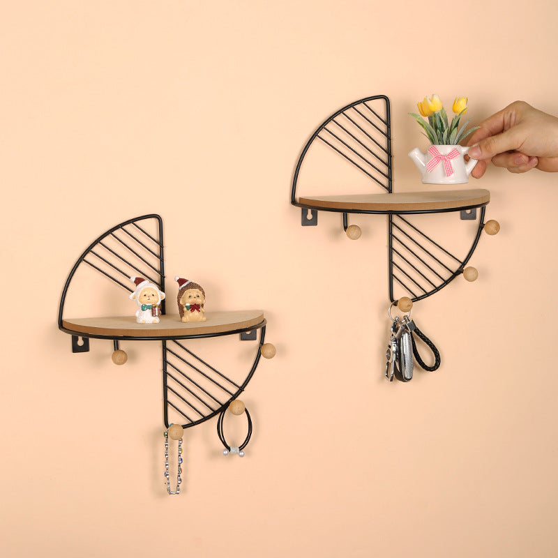 Modern Geometric Wall Shelf Homeandso