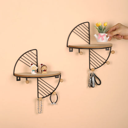 Modern Geometric Wall Shelf Homeandso