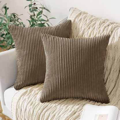 Textured Velvet Decorative Pillow