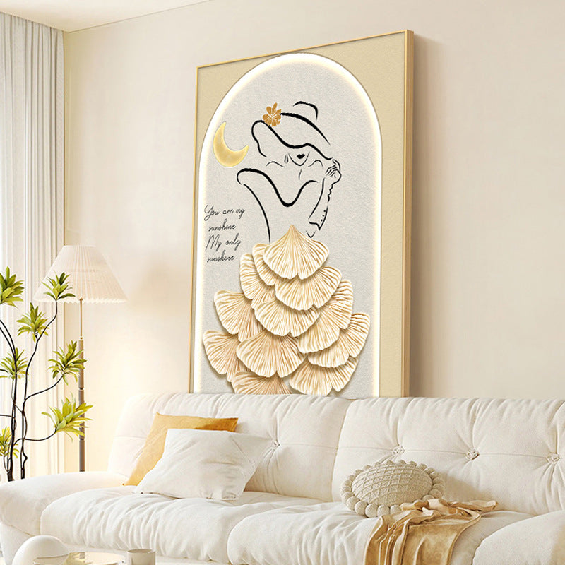 Elegant Abstract Art Print Homeandso