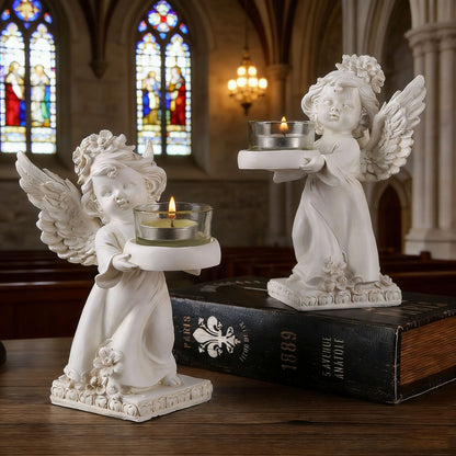 Angel Decorative Candle Holder Homeandso