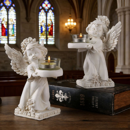 Angel Decorative Candle Holder Homeandso