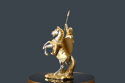 Decorative Knight on Horse Sculpture Homeandso
