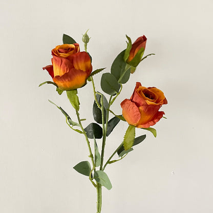 Faux Floral Rose Stem Arrangement