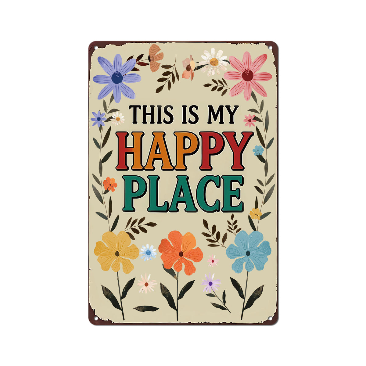 Decorative Metal Wall Sign Homeandso