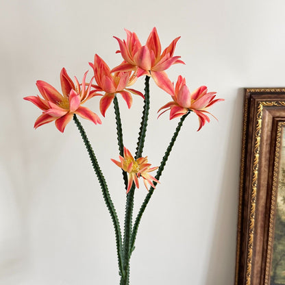Decorative Faux Lotus Flower Arrangement for Home