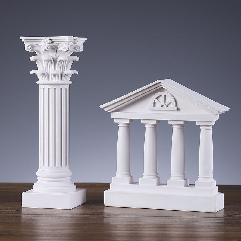 Decorative Classical Column Sculpture Homeandso
