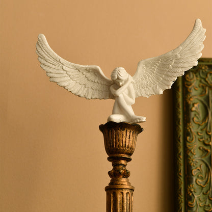 Angelic Cherub Sculpture Homeandso