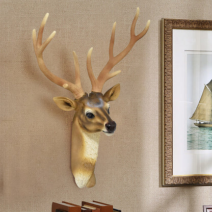 Decorative Wall Mount Deer Head Homeandso