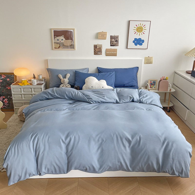 Lightweight Breathable Cotton Duvet Cover Set Homeandso