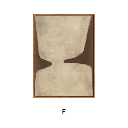 Abstract Minimalist Framed Artwork Homeandso