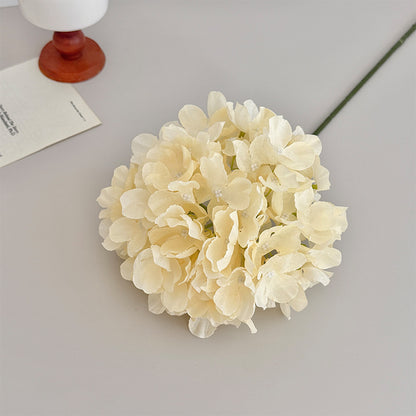 Faux Hydrangea Floral Stem