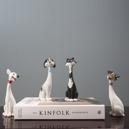 Decorative Cat Sculpture Homeandso