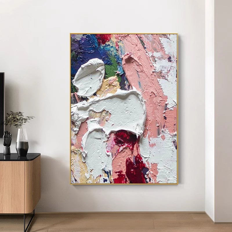 Textured Abstract Expression Canvas Art Homeandso
