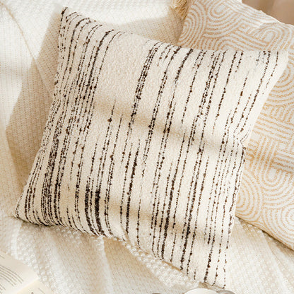 Abstract Patterned Decorative Pillow