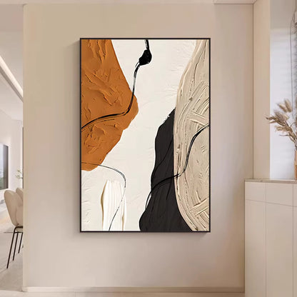 Abstract Textured Canvas Wall Art Homeandso 1789035032