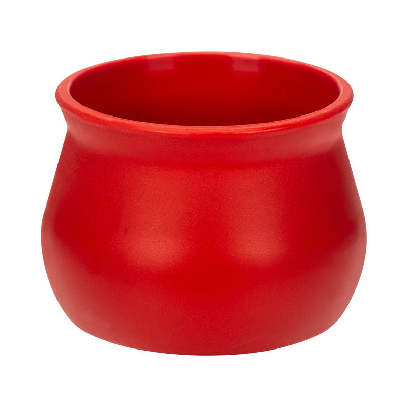 Elegant Round Ceramic Planter Homeandso