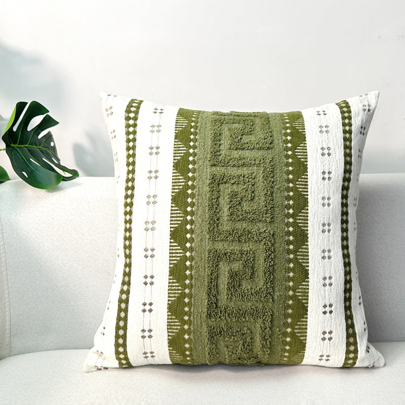 Textured Bohemian Decorative Cushion