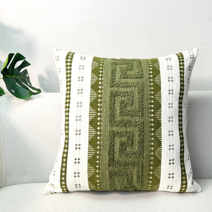 Textured Bohemian Decorative Cushion