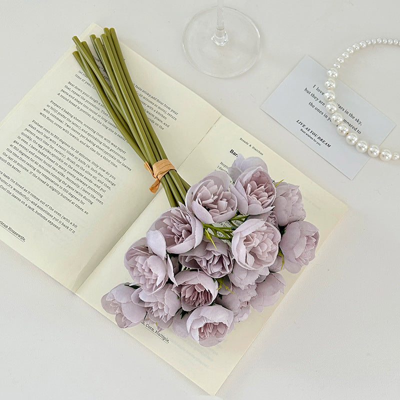 Lifelike Peony Bouquet