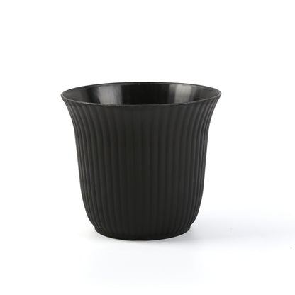 Textured Plastic Plant Pot Homeandso