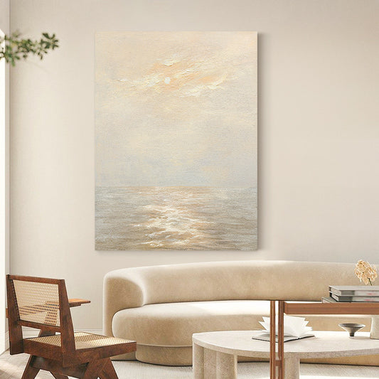 Textured Ocean Landscape Wall Art Homeandso