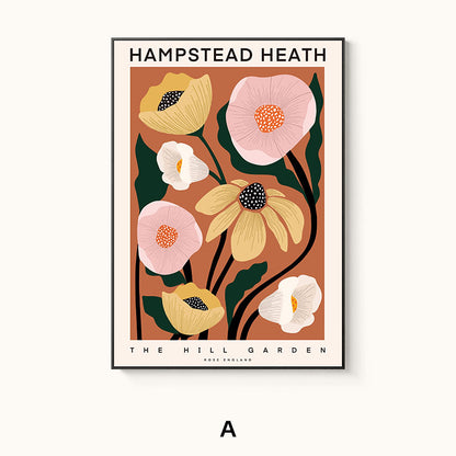 Floral Botanical Art Print Homeandso