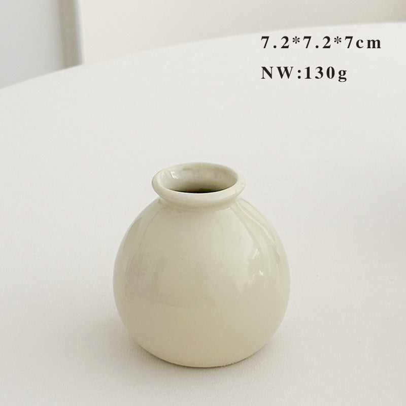 Minimalist Ceramic Decorative Vase Homeandso