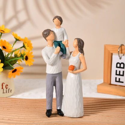 Family Embrace Decorative Figurine Homeandso