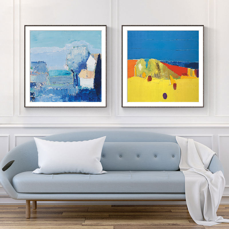 Artistic Coastal Landscape Wall Art Homeandso