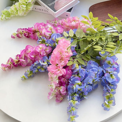 Lifelike Wisteria Flower Stem Arrangement