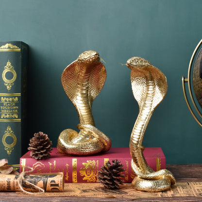 Decorative Cobra Figurine Homeandso