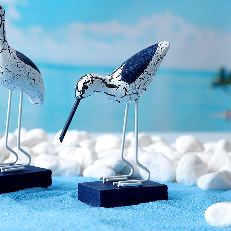 Decorative Coastal Shore Bird Figurine Homeandso