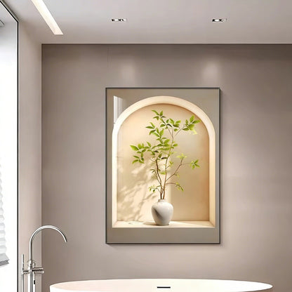Decorative Framed Plant Artwork Homeandso