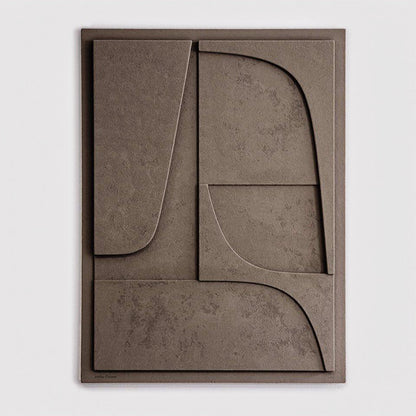 Textured Artistic Abstract Wall Sculpture Homeandso
