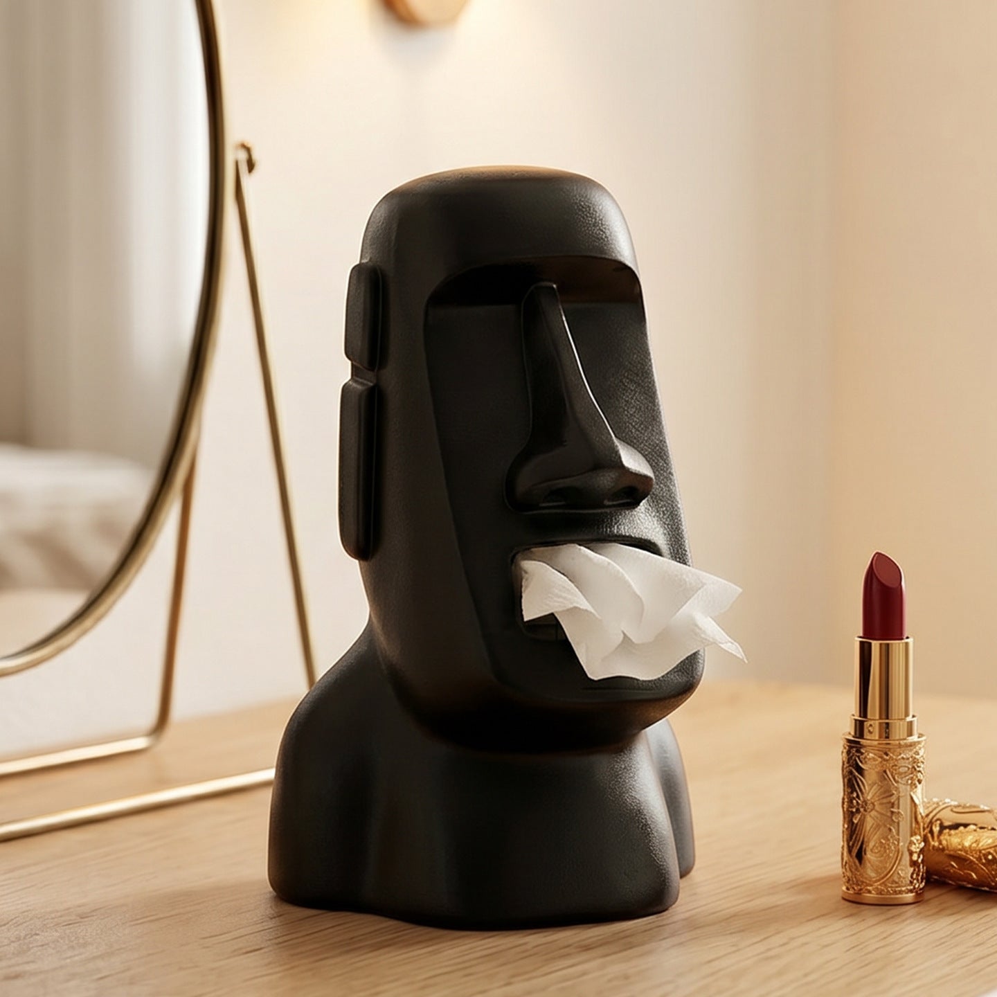 Artistic Moai Figurine Homeandso