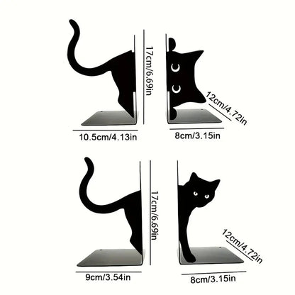 Cat-Themed Bookends Homeandso